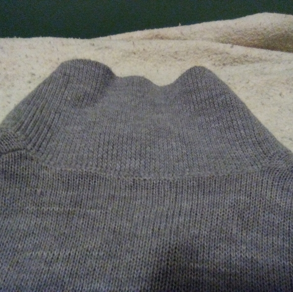 Int Ladies Garment Sportswear Gray Black and White Collared Sweater Size Large - Picture 12 of 16